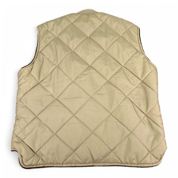 Vintage Hunting Vest Adult LARGE Brown Panhandle Slim Western Sherpa Reversible - Picture 2 of 9